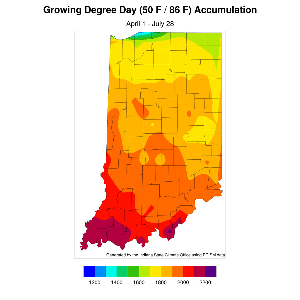 Indiana Climate and Weather Outlook Purdue University Vegetable Crops