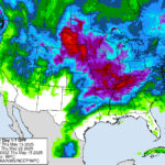 Figure 3. 7-day precipitation total forecasted for May 15-22, 2025.