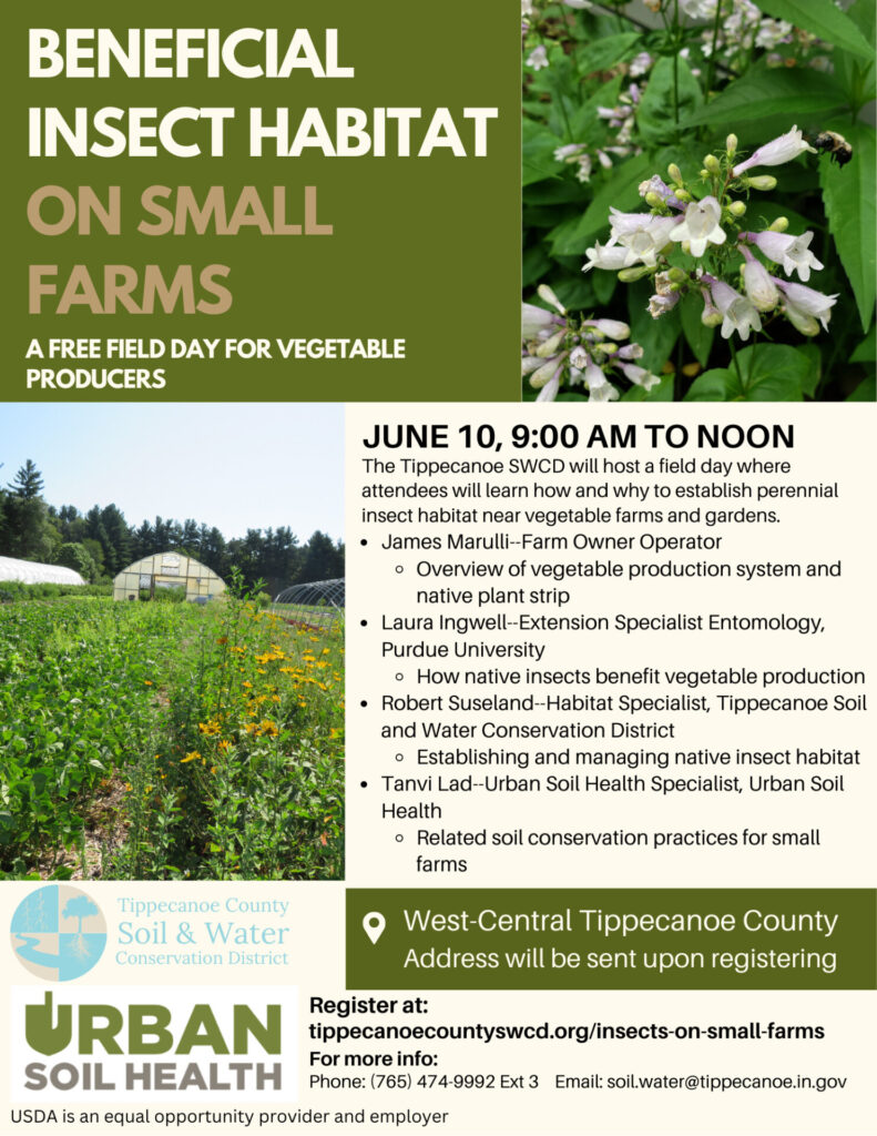 Beneficial Insect field day flyer
