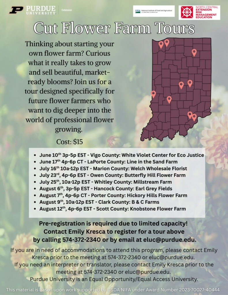Cut Flower Farm Tours