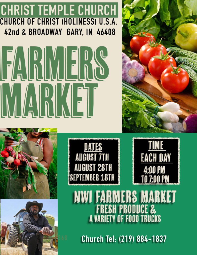Figure 1. Christ Temple Church Farmers Market flyer.