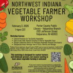 Northwest Indiana Vegetable Farmer Workshop Flyer